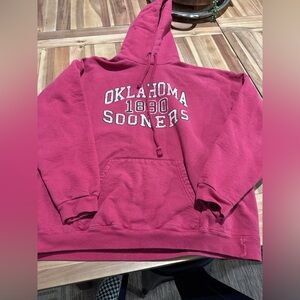 OU Sooners vintage hoodie men’s large